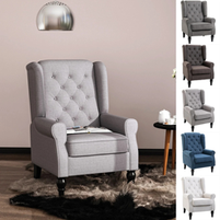 Gray armchair