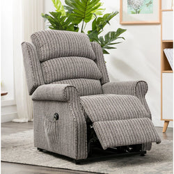 Winter Recliner Chair with Footrest - Latte