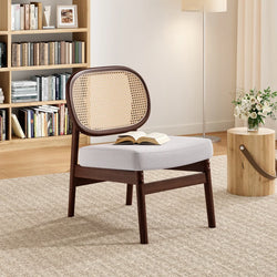 Morwenna Accent Chair - Beige/Brown