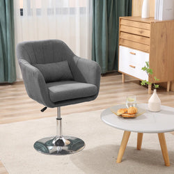 Matthew Ergonomic  Swivel Armchair - Grey
