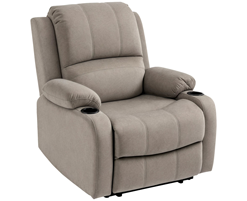 Gray recliner chair